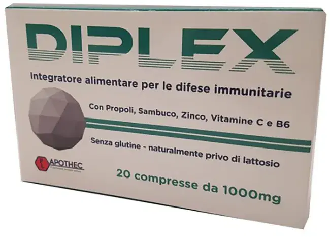 Diplex Integratore per il Benessere del Sistema Nervoso 20 Compresse