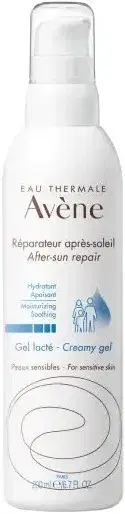 Avene Latte Ristrutturante Doposole Lenitivo Idratante per Pelli Sensibil 200 ml