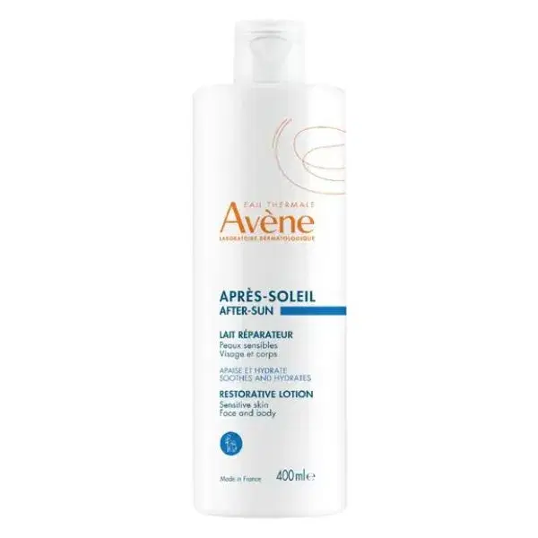 Avene Latte Ristrutturante Doposole Lenitivo Idratante per Pelli Sensibil 400 ml