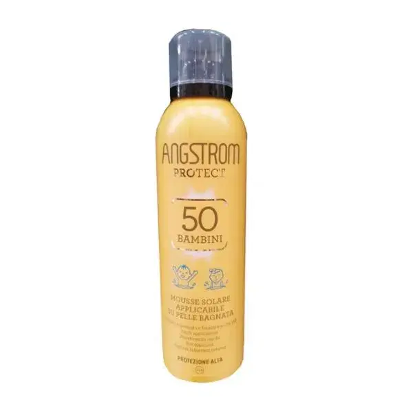 Angstrom Kids Mousse con Protezione Solare Spf50 150 ml