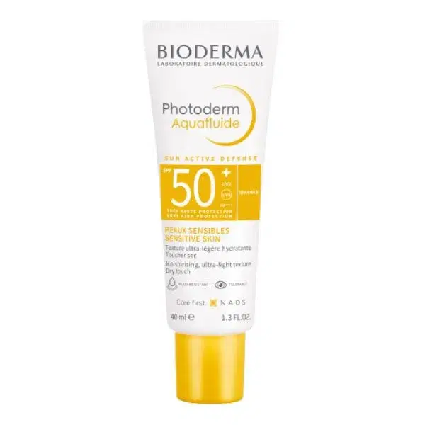 Bioderma Photoderm Aquafluide Protezione per Pelli Sensibili Spf50+ 40 ml