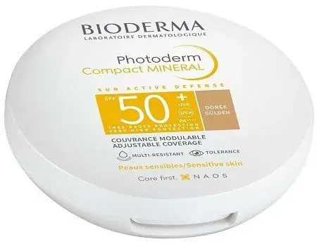 Bioderma Photoderm Solare Compatto Minerale Spf50+Colorato Doreè 10 g