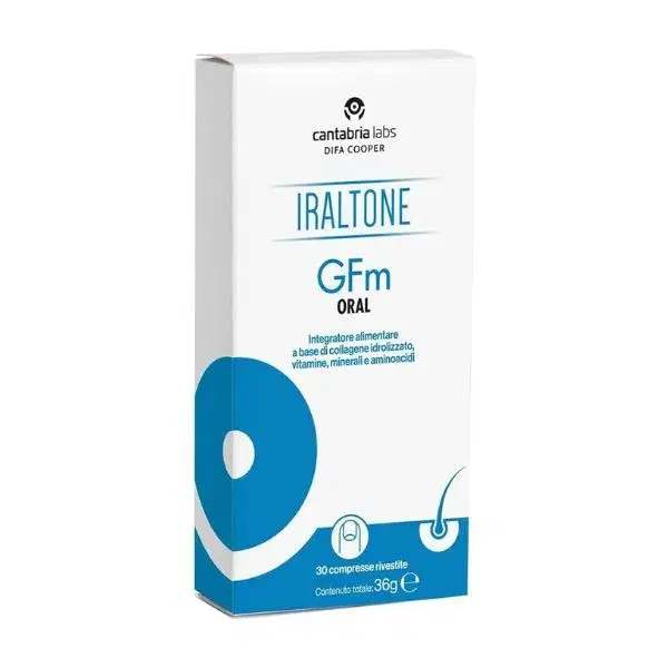 GFm Oral Iraltone Integratore per Capelli Pelle e Unghie 30 Compresse