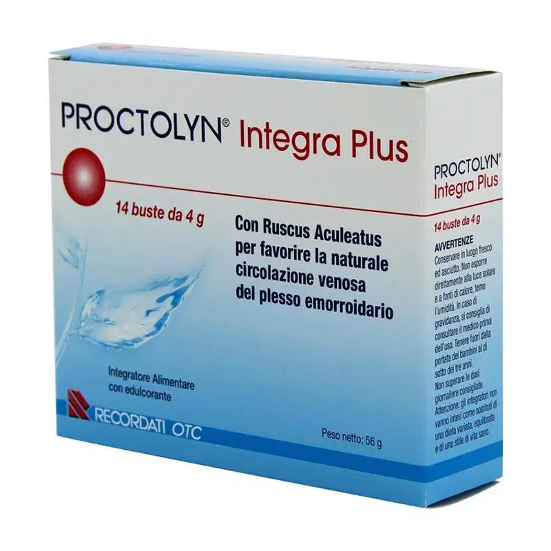 Recordati Linea Microcircolo Proctolyn Integra Plus Forte Integratore 14 Buste