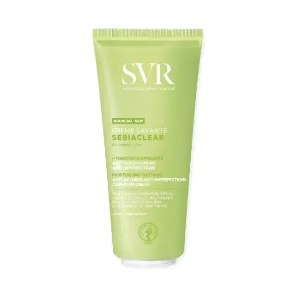 SVR Sebiaclear Creme Lavante Detergente Purificante per Pelle Grassa 200 ml
