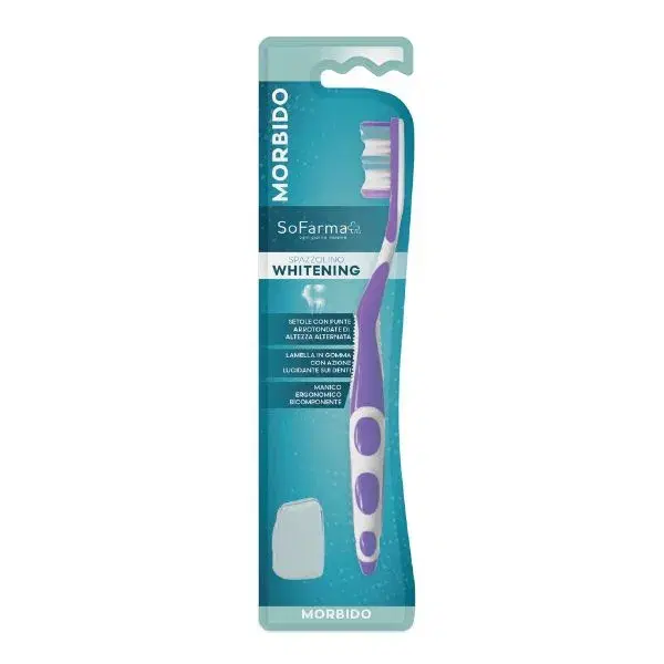 Sofarmapiu' Spazzolino Whitening Setole Morbide