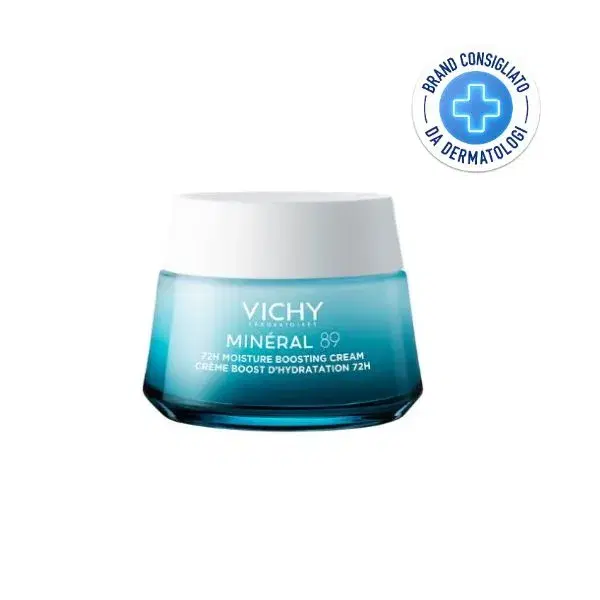 Vichy Mineral 89 Crema Idratante Viso Leggera 72H 50 ml
