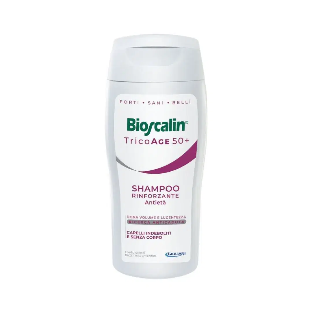 Bioscalin TricoAge 50+ Shampoo Rinforzante Anti-Età Donna 200 ml