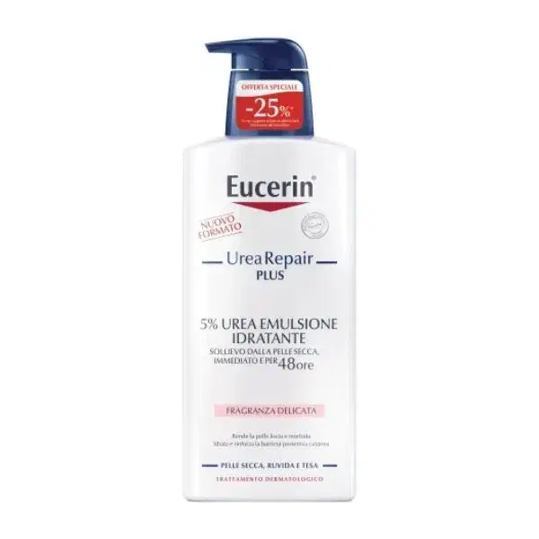 Eucerin UreaRepair Plus 5% Urea Emulsione Idratante Pelle Secca 400 ml