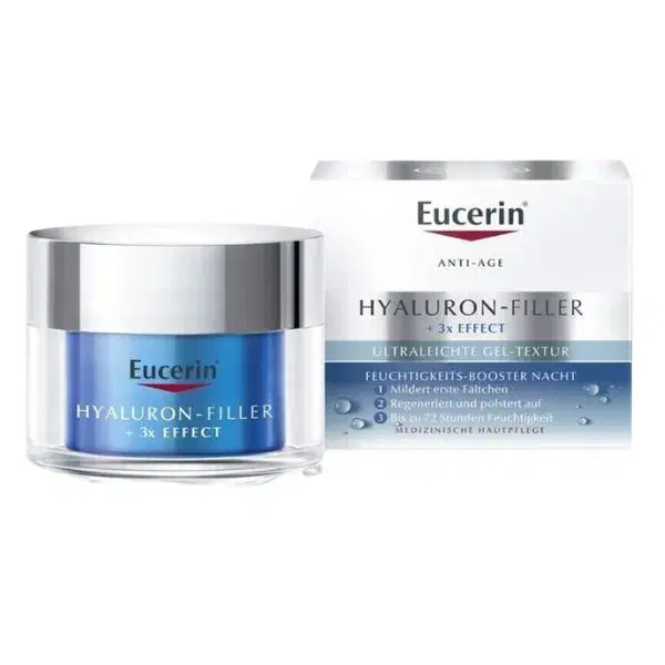 Eucerin Hyaluron Filler Booster Viso Idratante Notte 30 ml