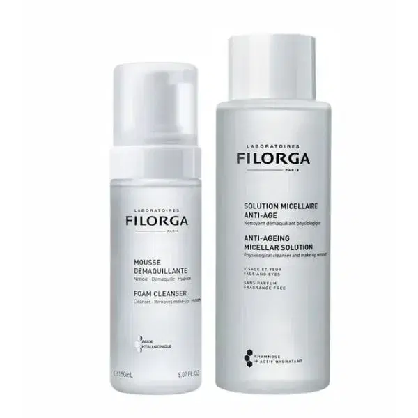 Filorga Mousse Struccante 150ml + Soluzione Micellare Viso E Occhi 400ml