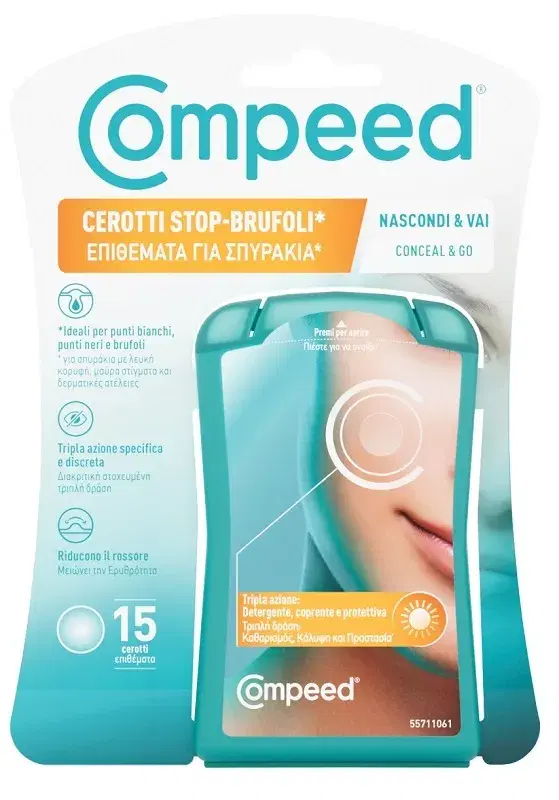 Compeed Cerotti Stop Brufoli 15 pezzi