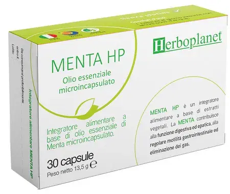 Herboplanet Menta Hp Integratore Per La Funzoine Digestiva 30 Capsule