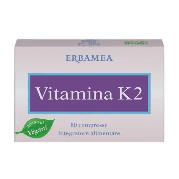 Erbamea Vitamina K2 Integratore Alimentare 60 Compresse