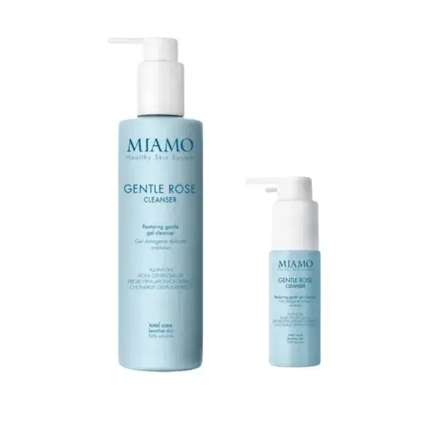 Miamo Gentle Rose Cleanser Duo Gel Detergente Delicato 250 ml + 50 ml