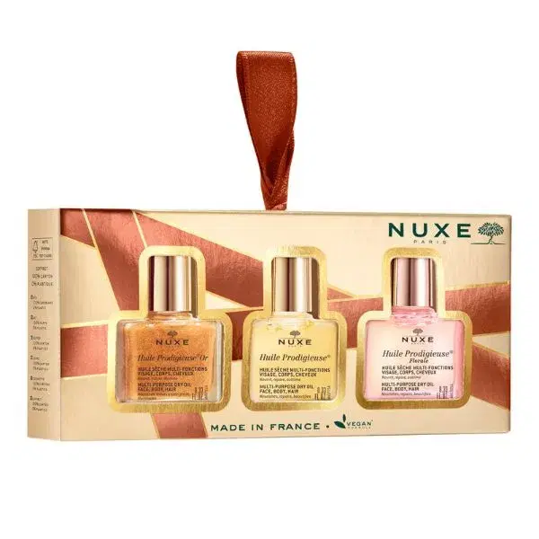 Nuxe Mini Cracker Secret Santa 3 Mini Oli da 10 ml