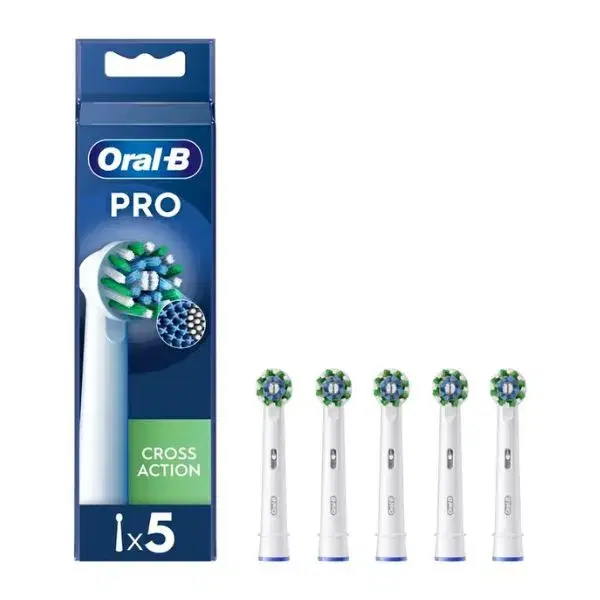 Oral-B Testine Di Ricambio Pro Cross Action 5 Pezzi