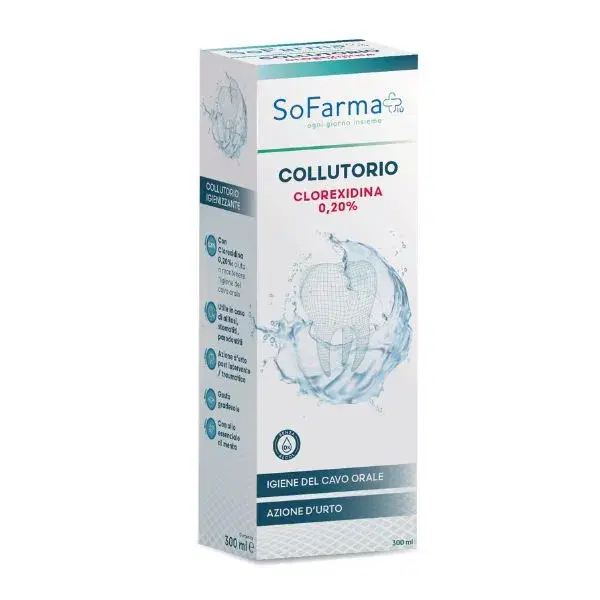 Sofarmapiu' Collutorio Clorexidina 0,20% 200ml