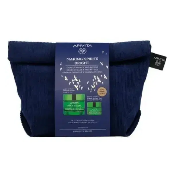 Apivita Bee Radiant Cofanetto It's Time To Glow Crema Giorno 50 ml + Crema Notte