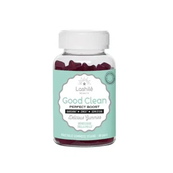 Lashilé Good Clean Integratore Per Il Benessere Della Pelle 60 Pastiglie Gommose Senza Zucchero