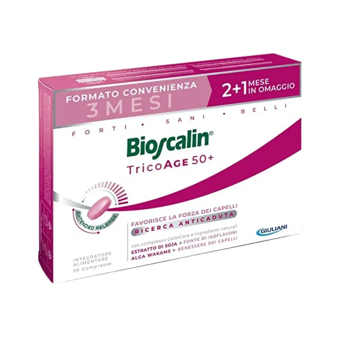 Bioscalin Tricoage 50+ Integratore Anticaduta Donna 90 Compresse