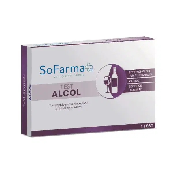 Sofarmapiu' Test Rapido Alcol Salivare