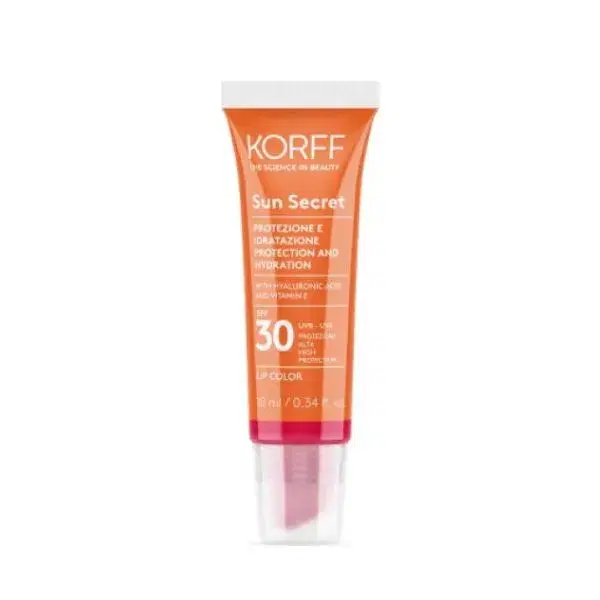 Korff Sun Secret Lip Protezione e Idratazione SPF 30 Color 03 Ciliegia 10 ml