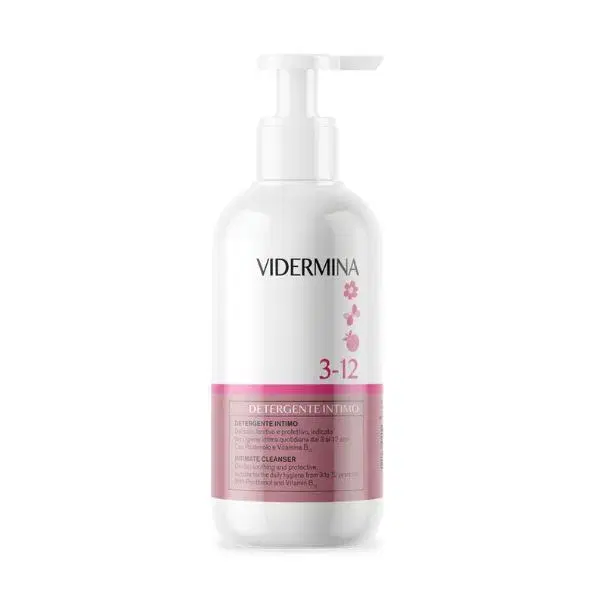 Vidermina Detergente Intimo per Età Pediatrica 3-12 Anni 250 ml