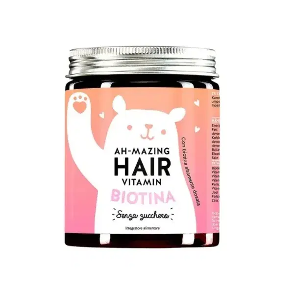 Ah-Mazing Hair Vitamins Integratore Con Biotina Per Capelli 45 Orsetti Gommosi