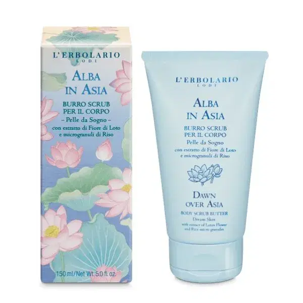 L'erbolario Alba in Asia Burro Scrub per il Corpo 150 ml