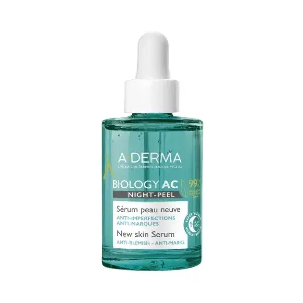 A-Derma Biology Ac Siero Anti-Imperfezioni per Pelle grassa a Tendenza Acneica 30 ml