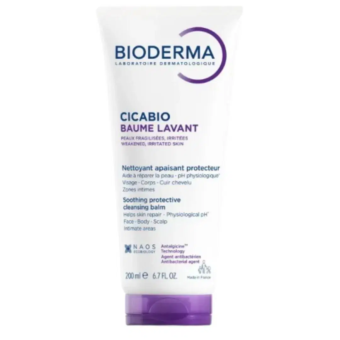 Bioderma Cicabio Baume Lavant Balsamo Detergente Lenitivo Pelle Irritata 200ml