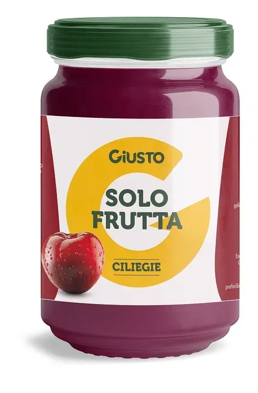 Giusto Confetti Solo Frutta Gusto Ciliegia 220g