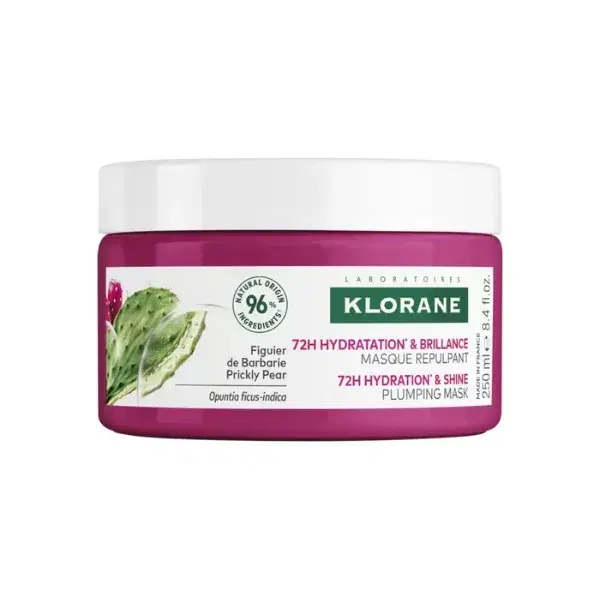 Klorane Maschera Capelli Al Fico D'India Rimpolpante E Idratante 250 ml
