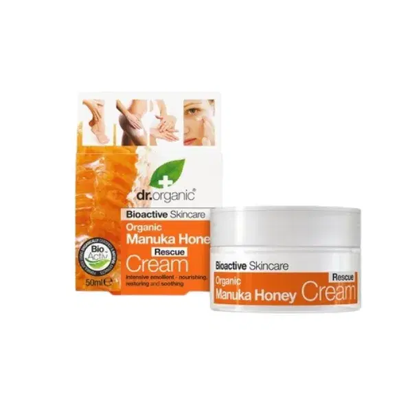 Dr. Organic Manuka Honey Rescue Crema Viso 50 ml