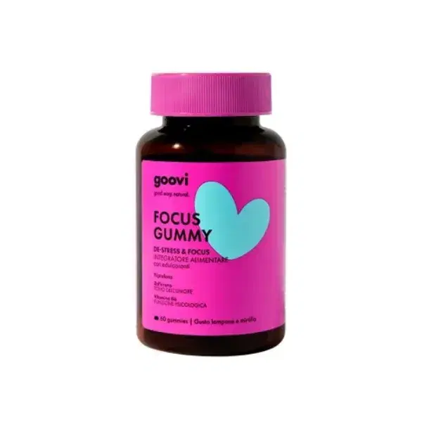 Goovi Focus Gummy De-Stress & Focus 60 Gummies