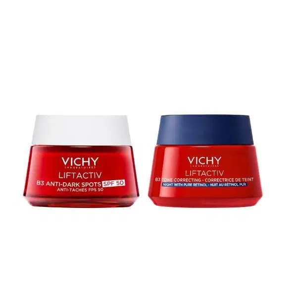Vichy Liftactiv B3 Crema Anti-macchie SPF50 & Liftactiv B3 Crema Notte con Retinolo
