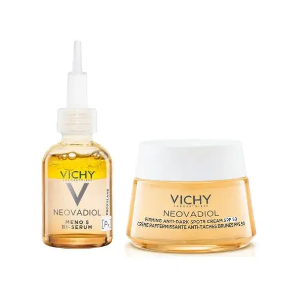 Vichy Neovadiol Meno 5 Bi-Serum + Neovadiol Crema Rassodante Anti-macchie SPF50