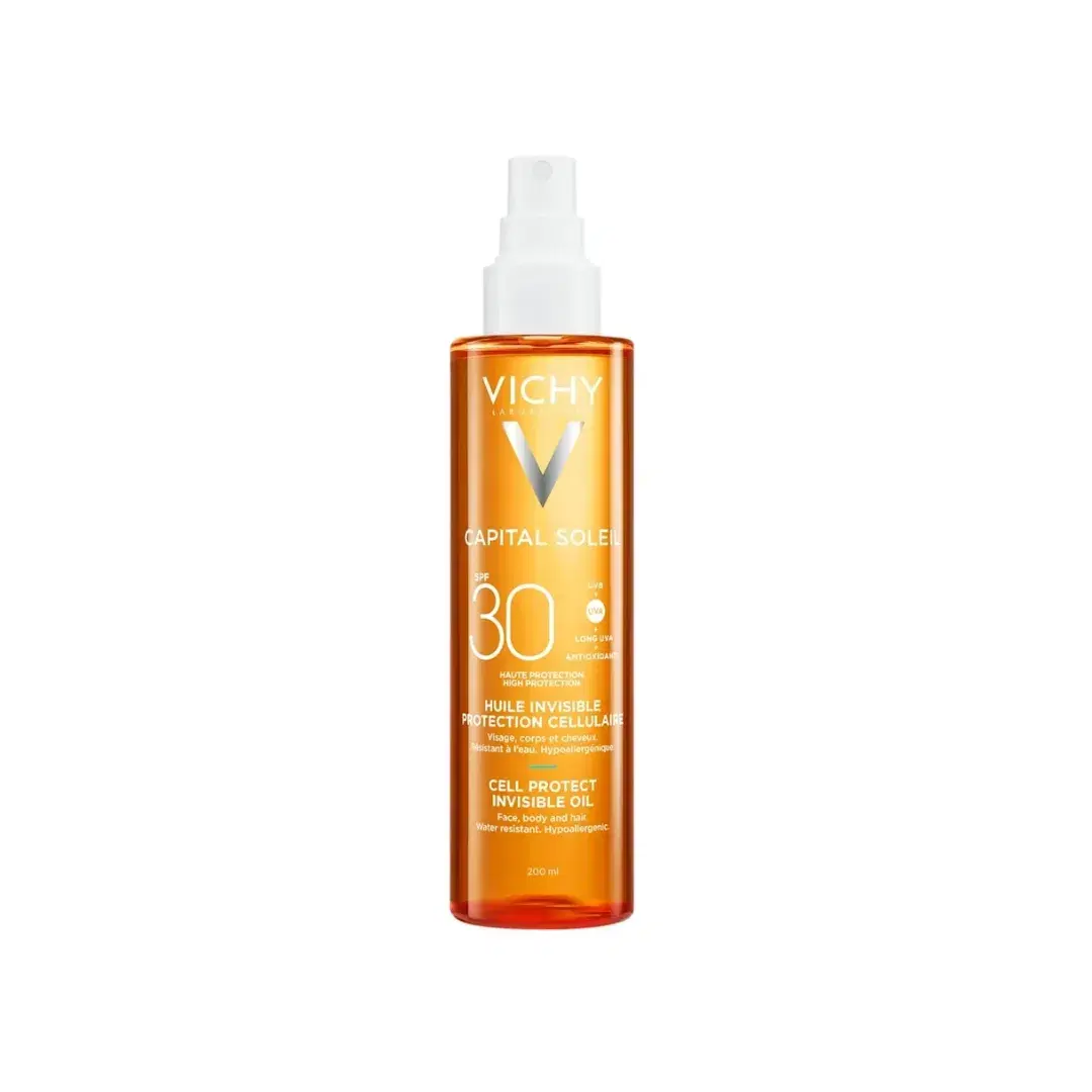 Vichy Olio Invisibile Cell Protect Spf30 Protezione Solare 200ml