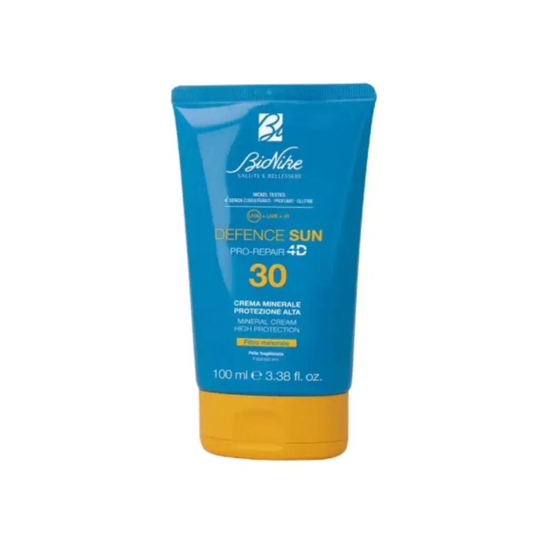 Bionike Defence Sun Crema Minerale Spf30 Viso E Corpo Pelle Fragilizzata 100 ml