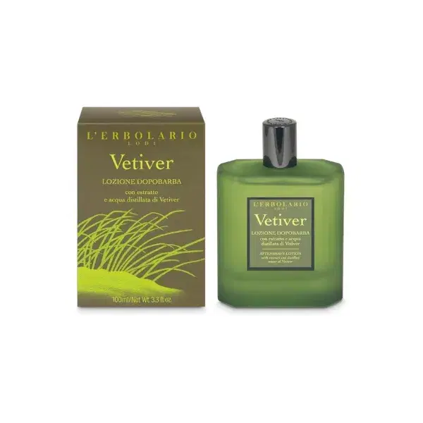 L'erbolario Vetiver Lozione Dopobarba Uomo 100 ml