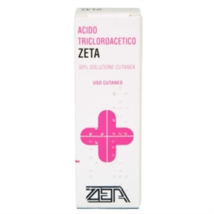 Zeta Farmaceutici Acido Tricloroacetico Zeta Farmaceutici Acido tricloroacetico*50% 10ml