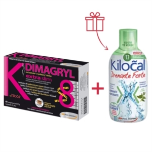 Promo Kilocal Dimagryl 60 compresse + Drenante Forte Tè Verde 500 ml OMAGGIO