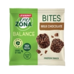 EnerZona Bites Milk Chocolate Snak di Soia e Cioccolato al Latte Minipack 24 gr.