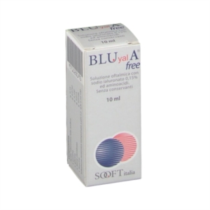 BluYal A Free Collirio Soluzione Oftalmica con Sodio Ialuronato 0.15% 10 ml