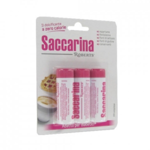 Saccarina Roberts Dolcificante Anche per Diabetici 300 Compresse 30 mg