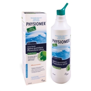 Physiomer Spray Nasale Con Getto Forte per Adulti e Bambini 210 ml