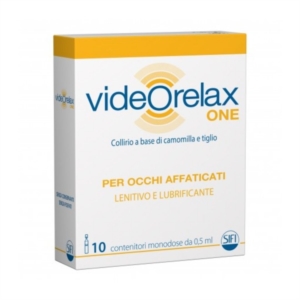 Videorelax One Collirio Lenitivo e Lubricante 10 Pezzi da 0,5 ml