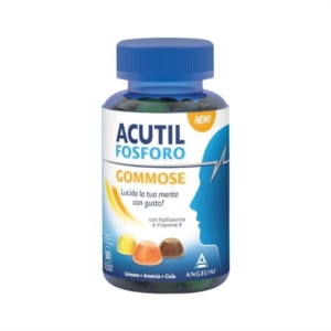 Acutil Fosforo con Fosfoserina e Vitamine B 50 Caramelle Gommose