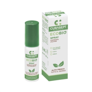 Curasept Ecobio Spray Contro L'Alitosi con Estratti Vegetali Bio 20 ml